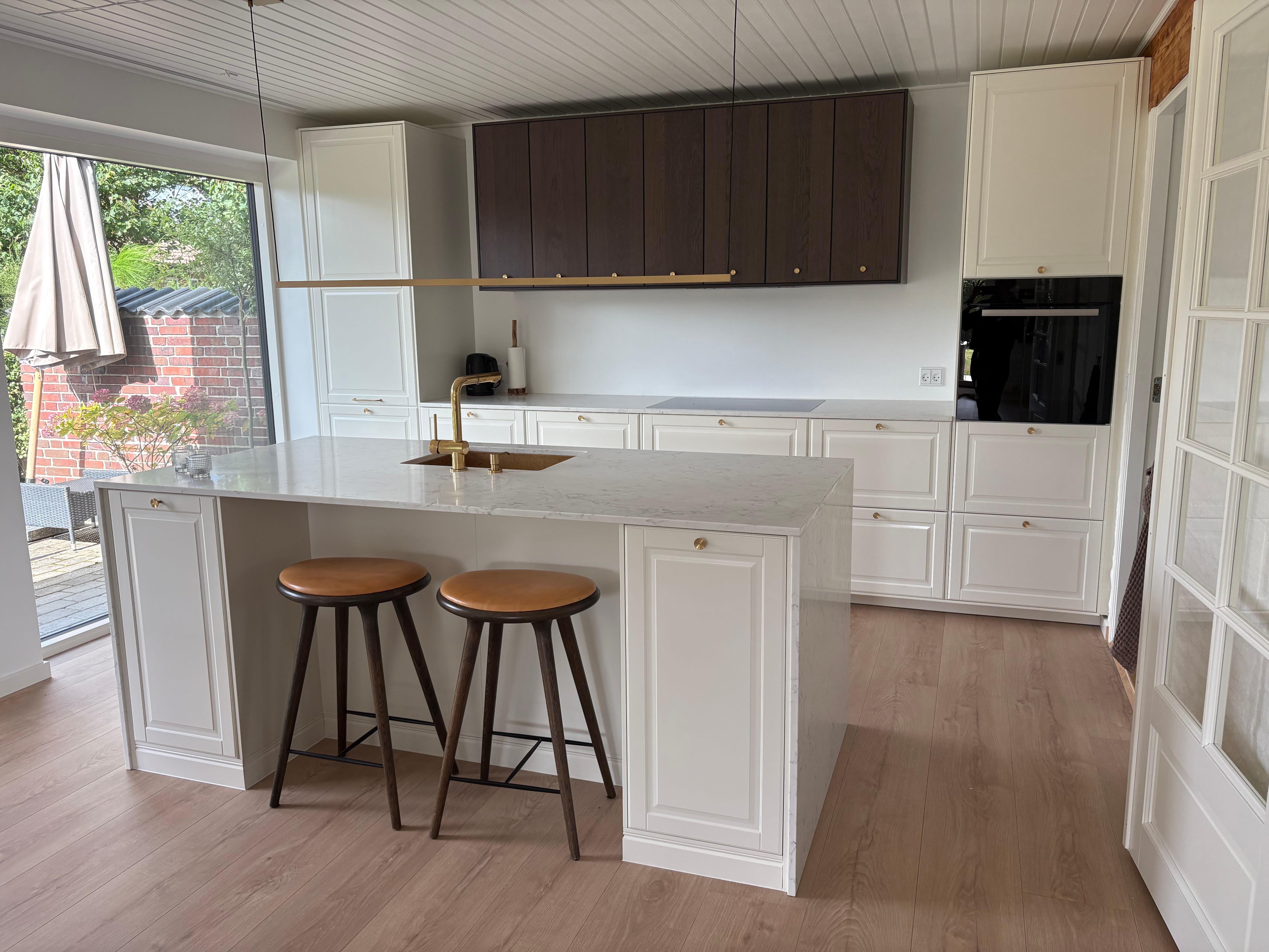 Mystery White Technistone bordplade