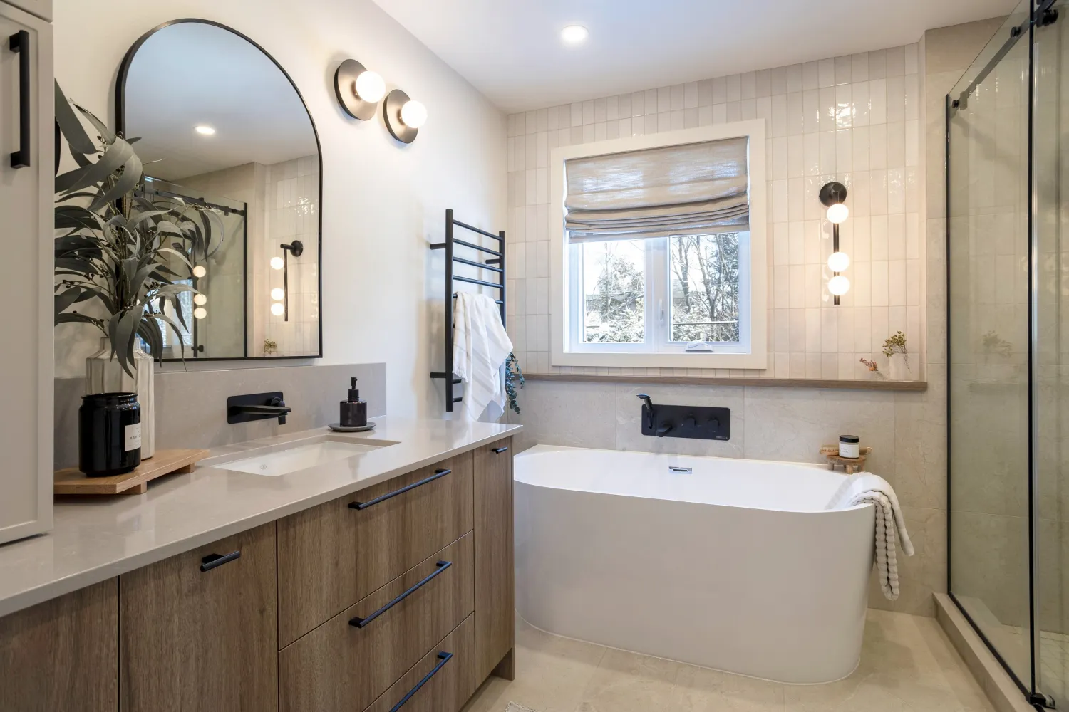 Noble Ivory White Technistone bordplade – reference 3